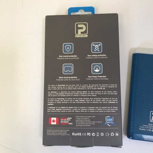 ReCharge Charge Power Bank Dual USB Flashlight NEW - Picture 6 of 16